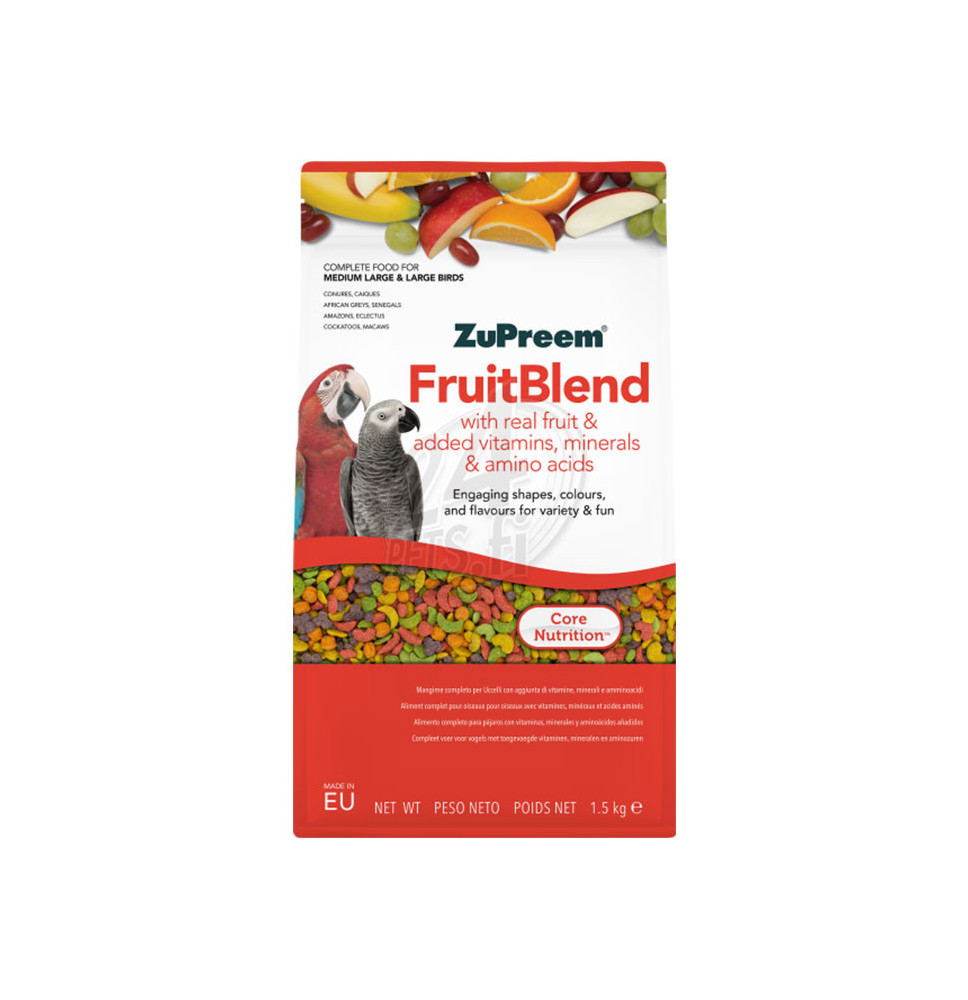 ZuPreem FruitBlend M/L 1,5 kg 