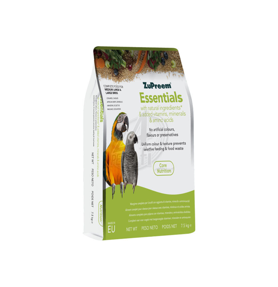 ZuPreem Essentials Natural M/L 7,5 kg 
